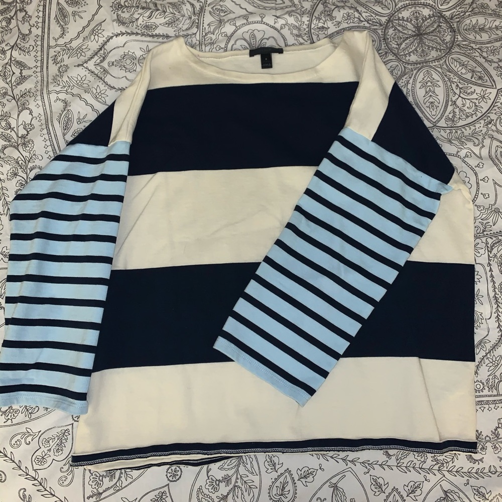 j-crew long sleeve top